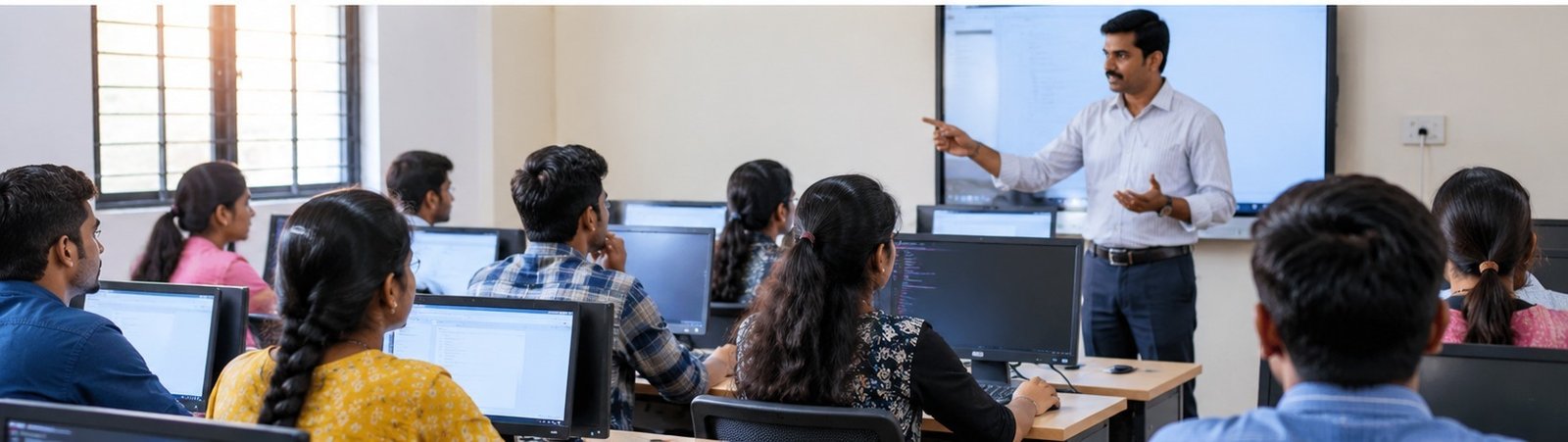 Students participating in classroom activities
